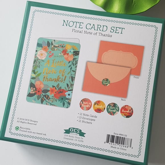 37 Pcs Thank You Cards Envelopes Stickers - Picture 4 of 7